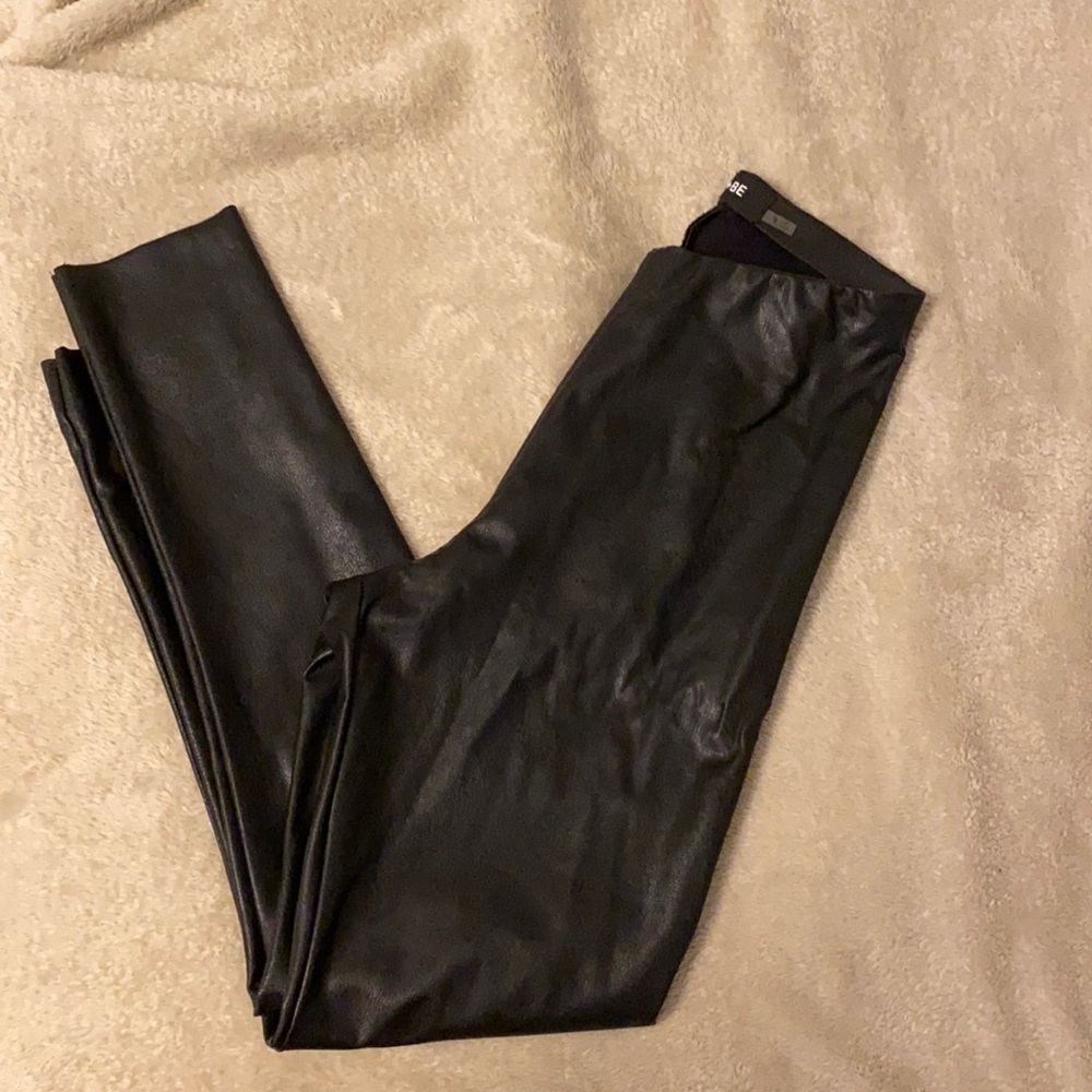 Pleather leggings